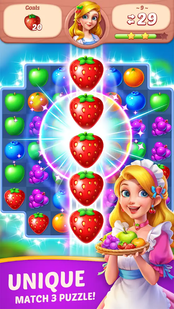 Fruit Diary - Merge & Match 3
